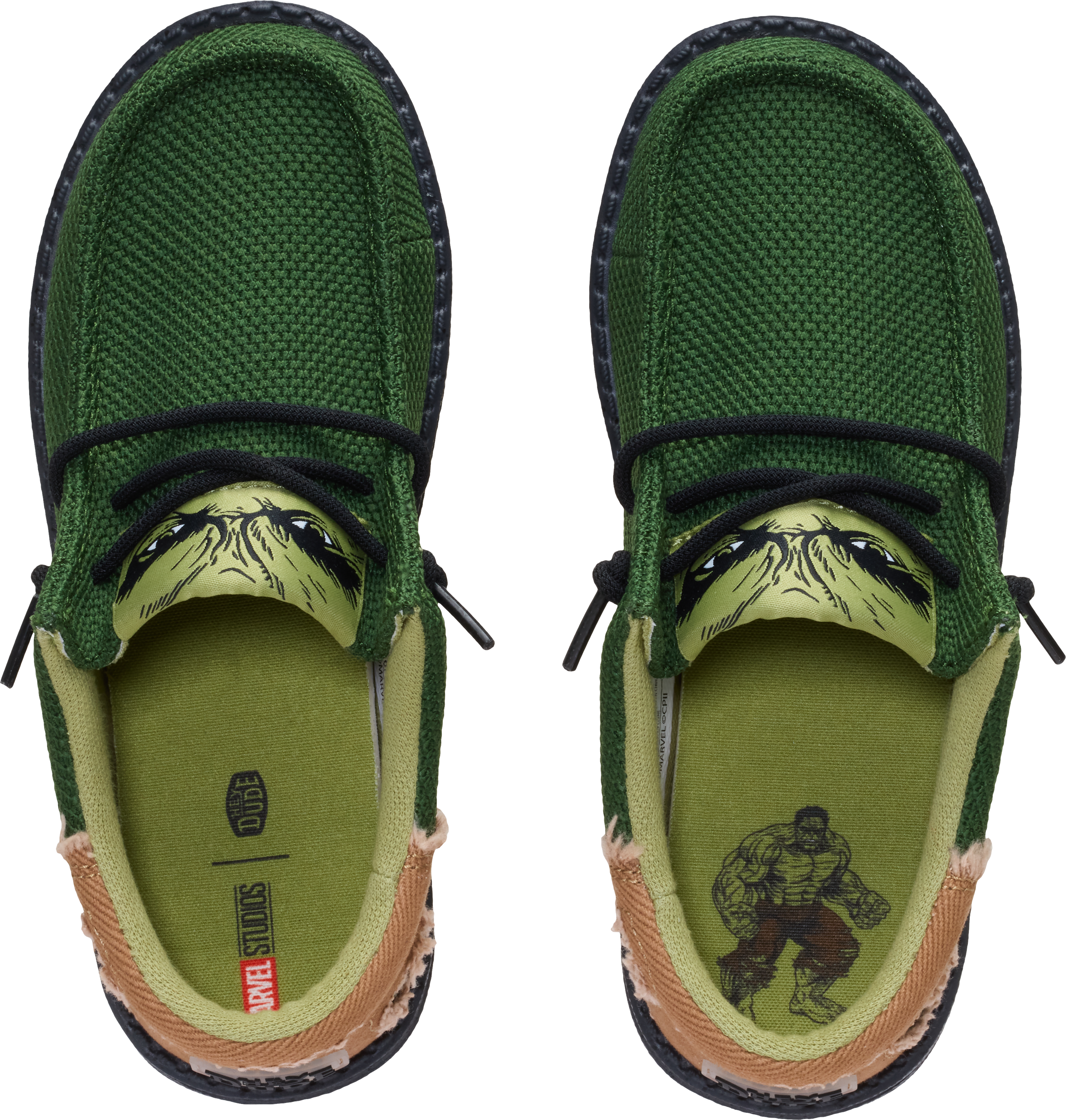 Marvel Studios x HeyDude Wally Funk Hulk Youth