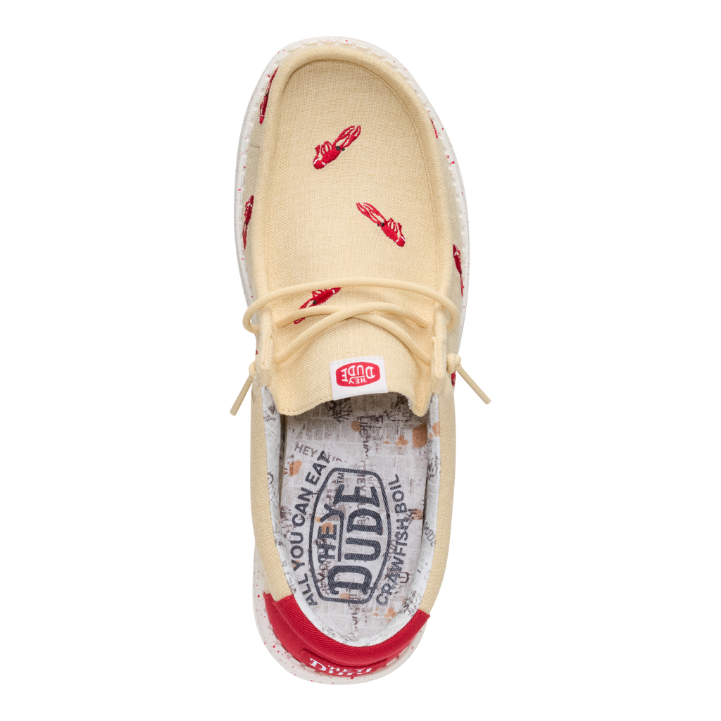 Wally Embroidered Crawfish