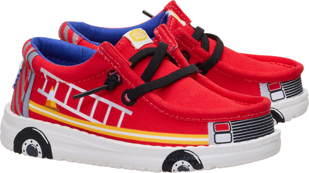 Wally Funk Toddler Firetruck
