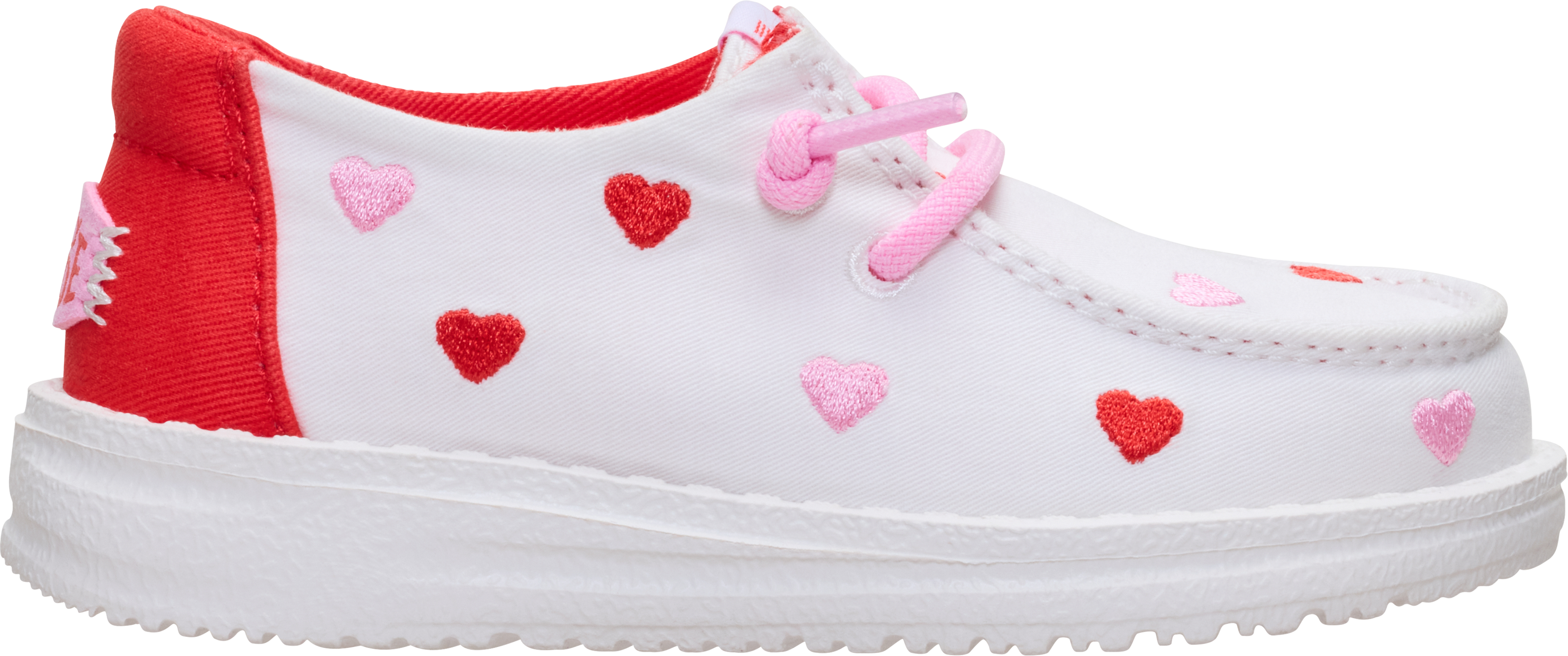 Wendy Toddler Embroidered Hearts
