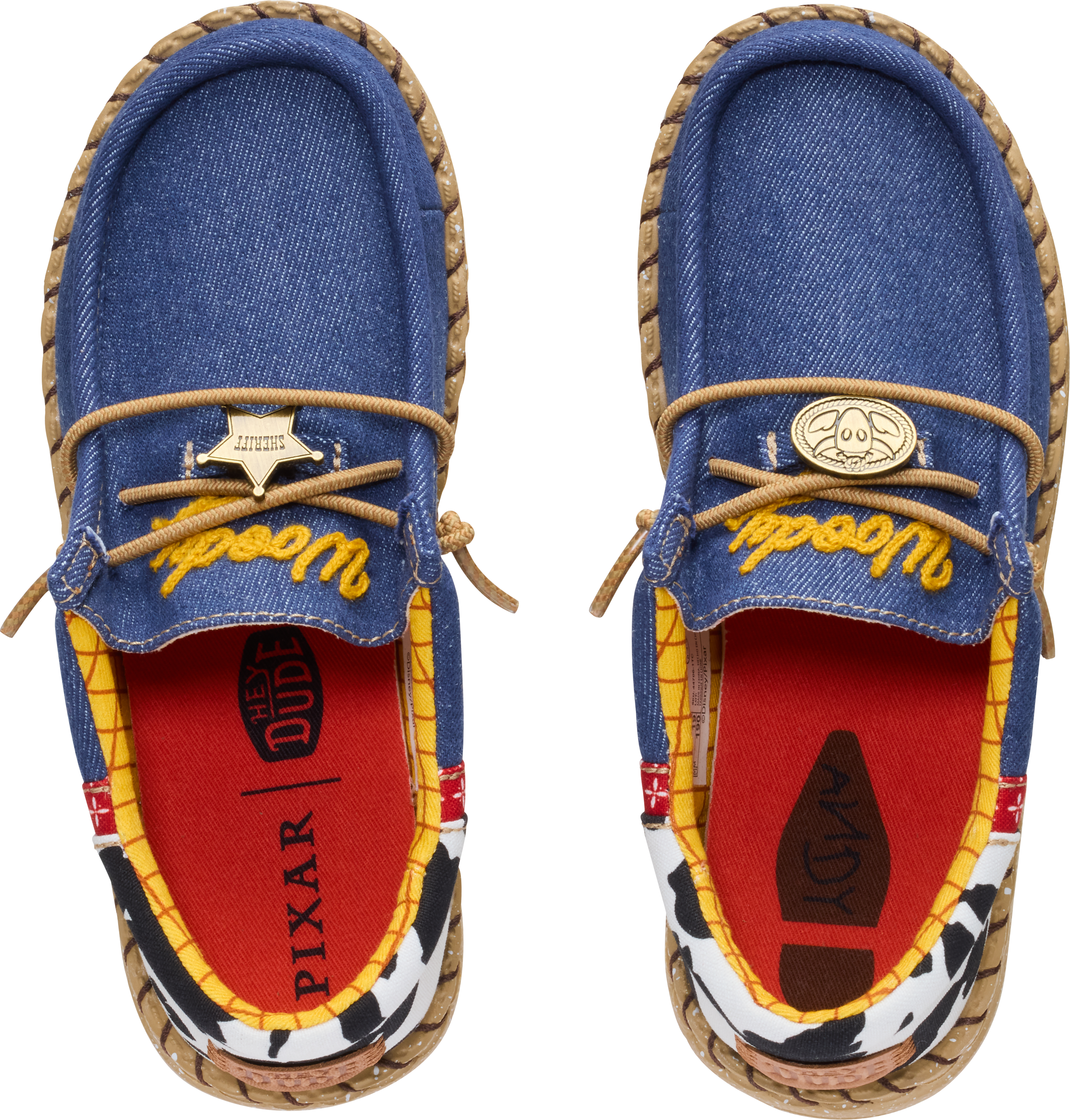 Disney X HEYDUDE Sheriff Woody Wally Funk Youth