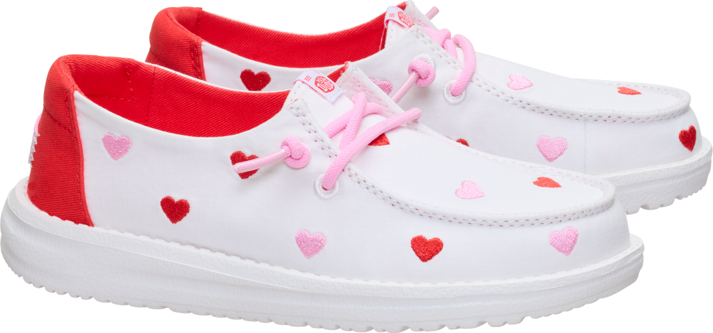 Wendy Youth Embroidered Hearts