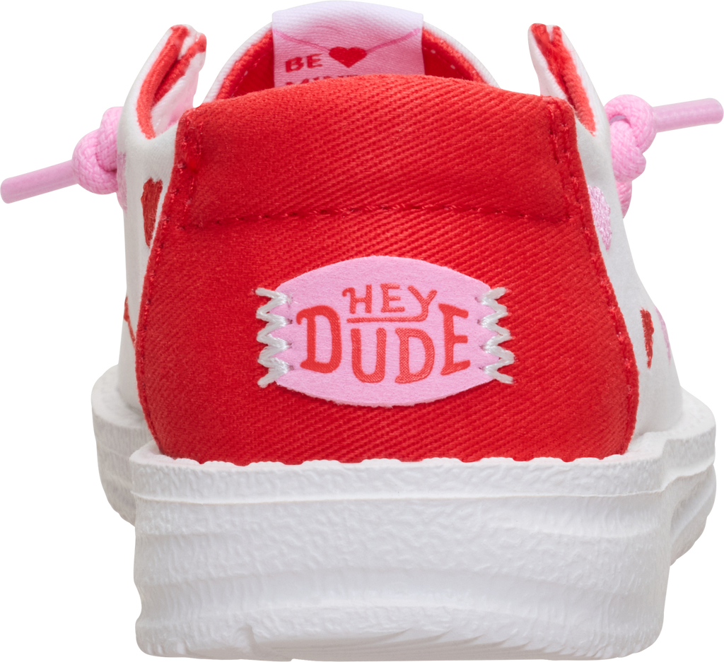 Wendy Toddler Embroidered Hearts