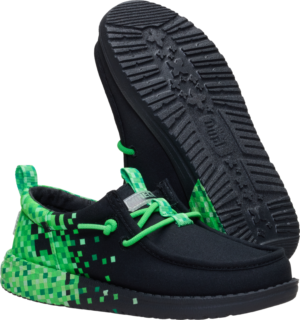 Minecraft X HEYDUDE Wally Funk Youth Creeper
