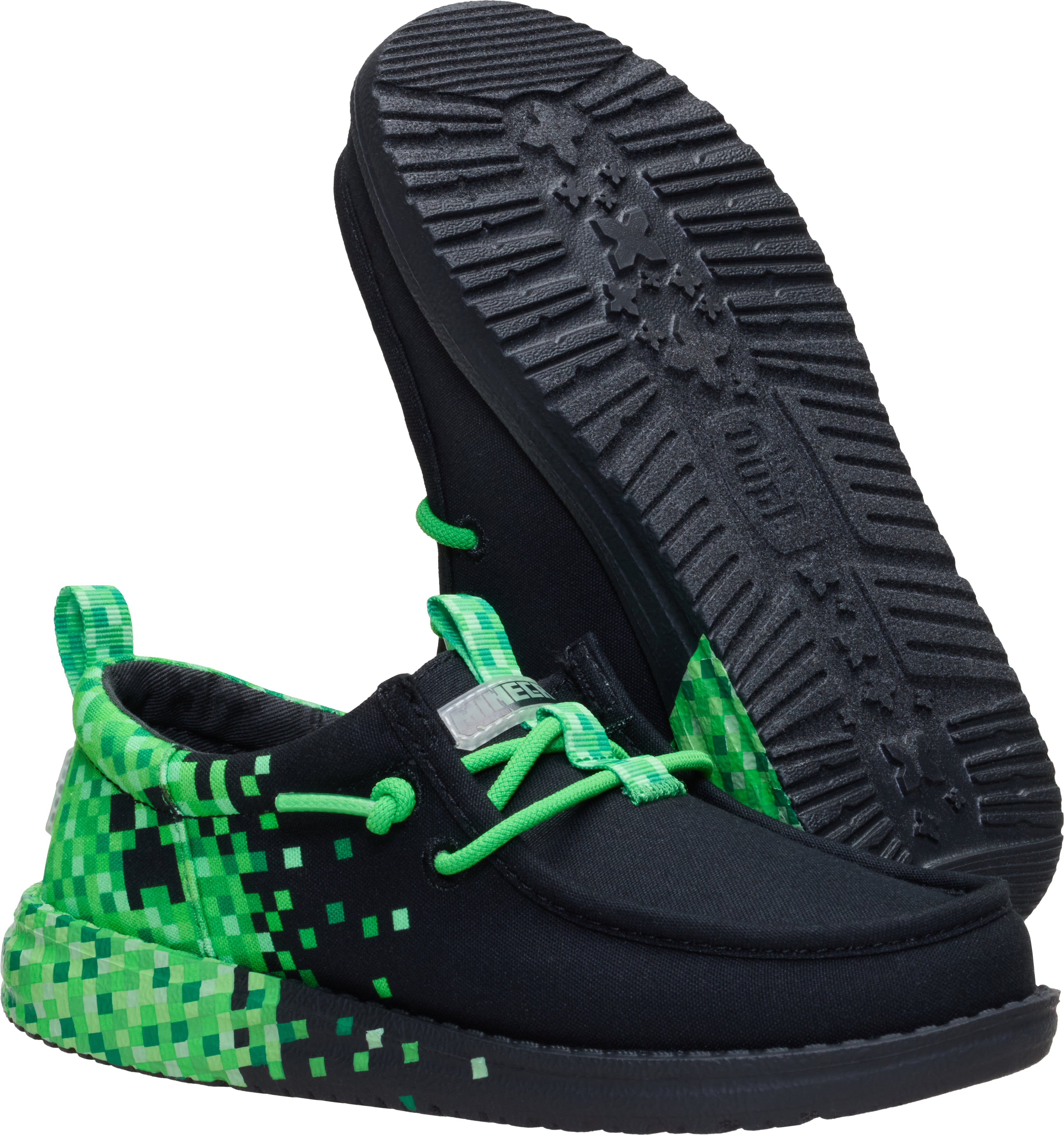 Minecraft X HEYDUDE Wally Funk Youth Creeper