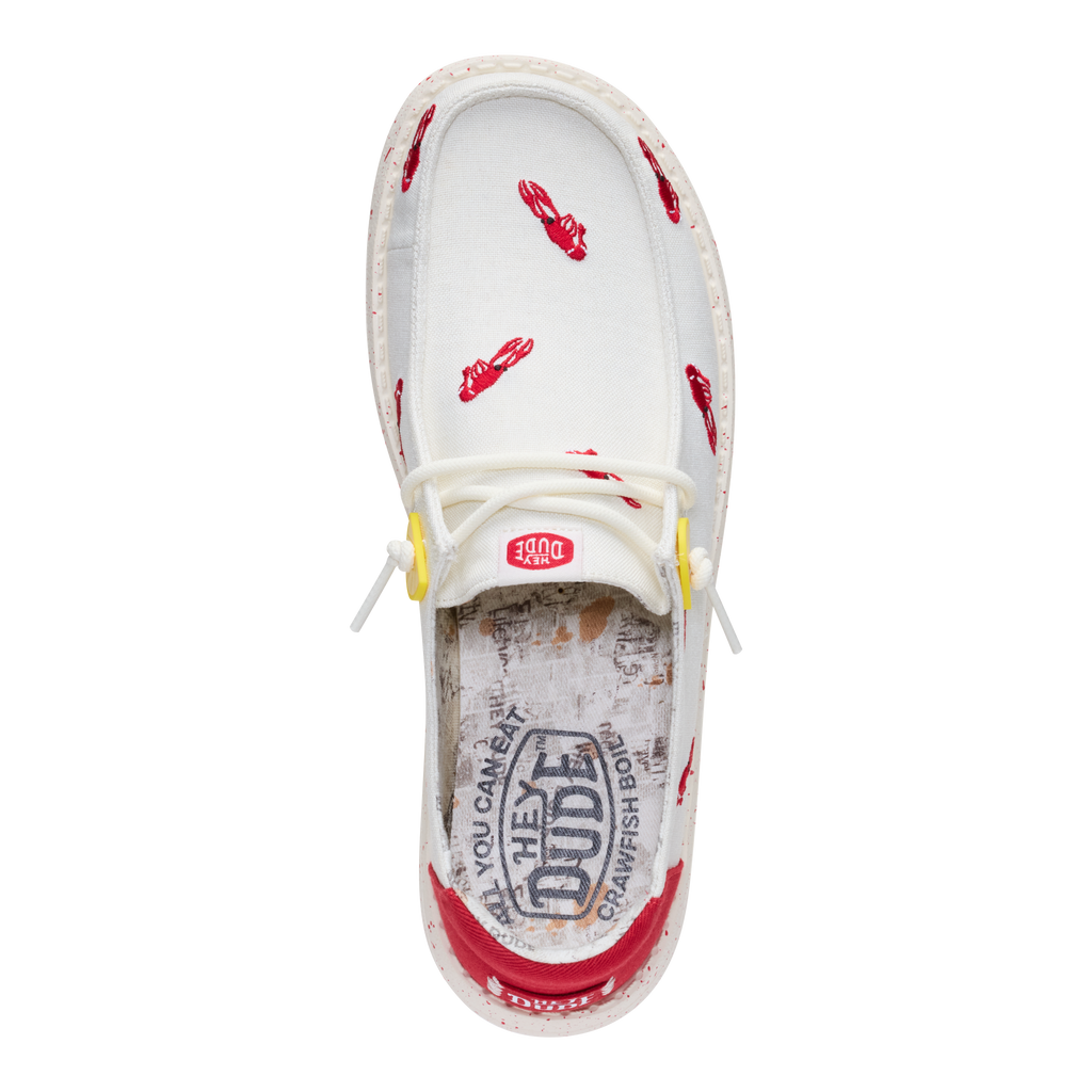 Wendy Embroidered Crawfish