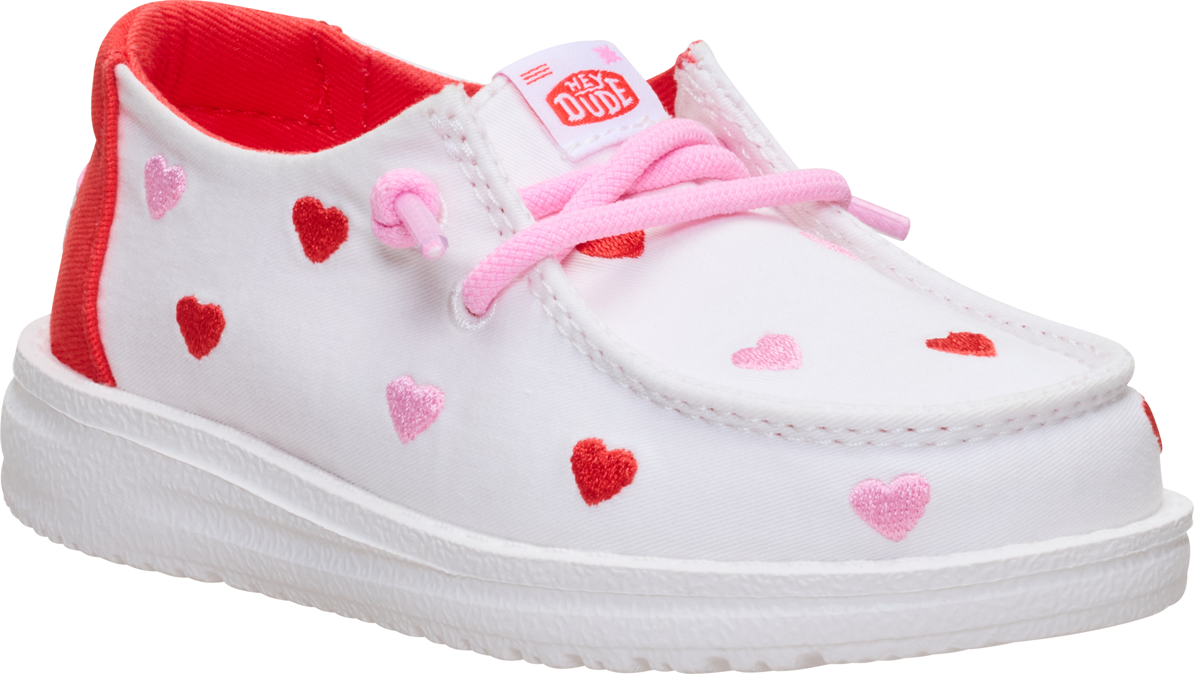 Wendy Toddler Embroidered Hearts