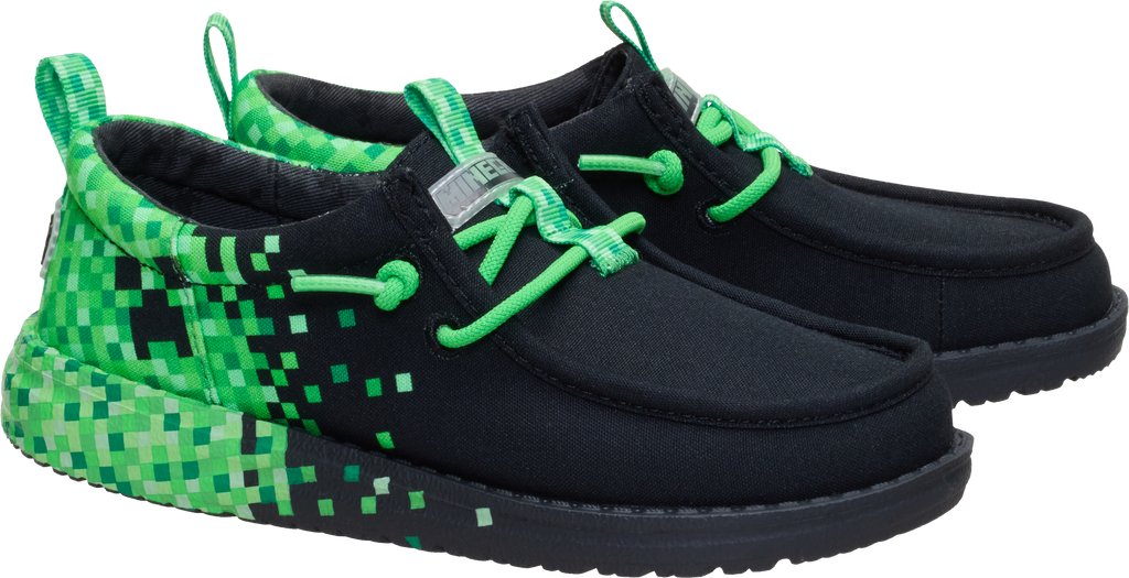 Minecraft X HEYDUDE Wally Funk Youth Creeper