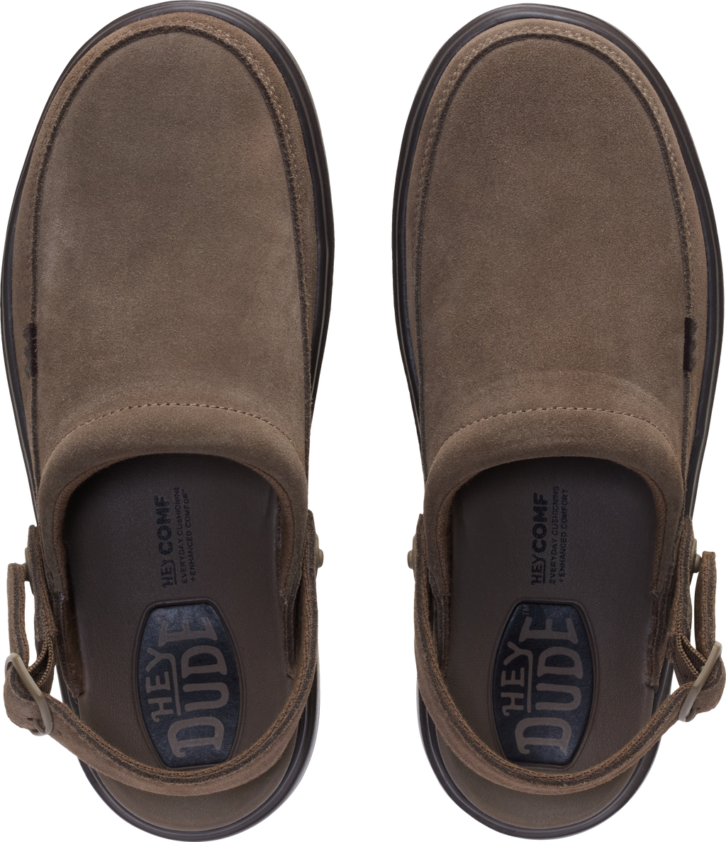SUEDE Austin Lift Clog
