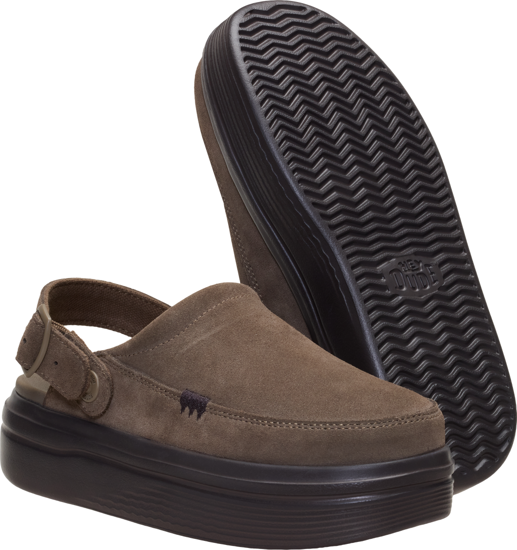 SUEDE Austin Lift Clog