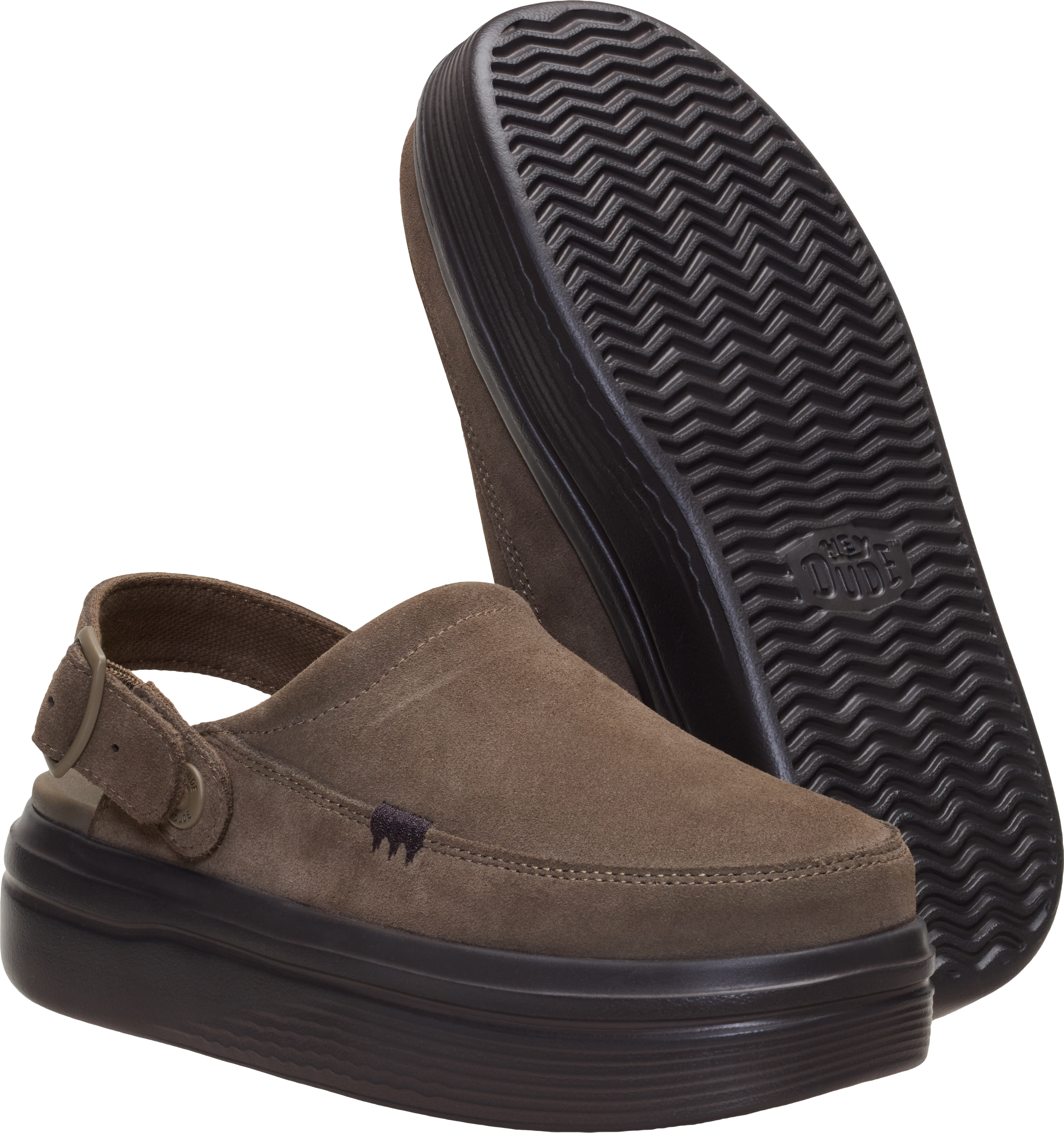 SUEDE Austin Lift Clog