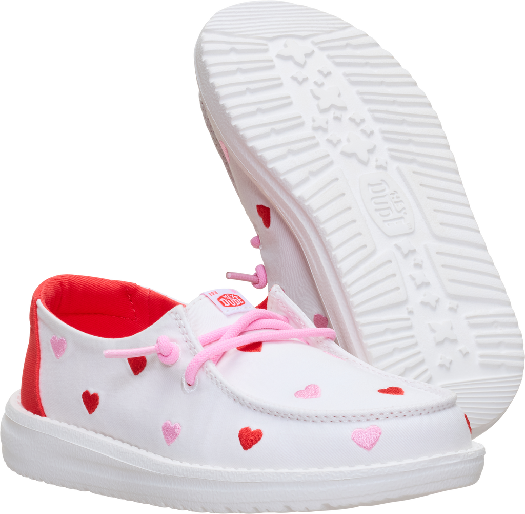 Wendy Youth Embroidered Hearts