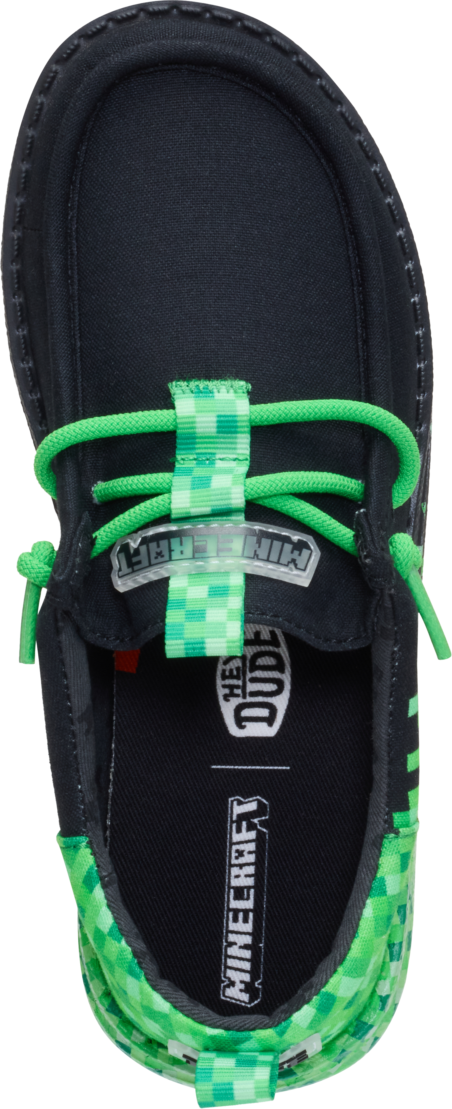 Minecraft X HEYDUDE Wally Funk Youth Creeper