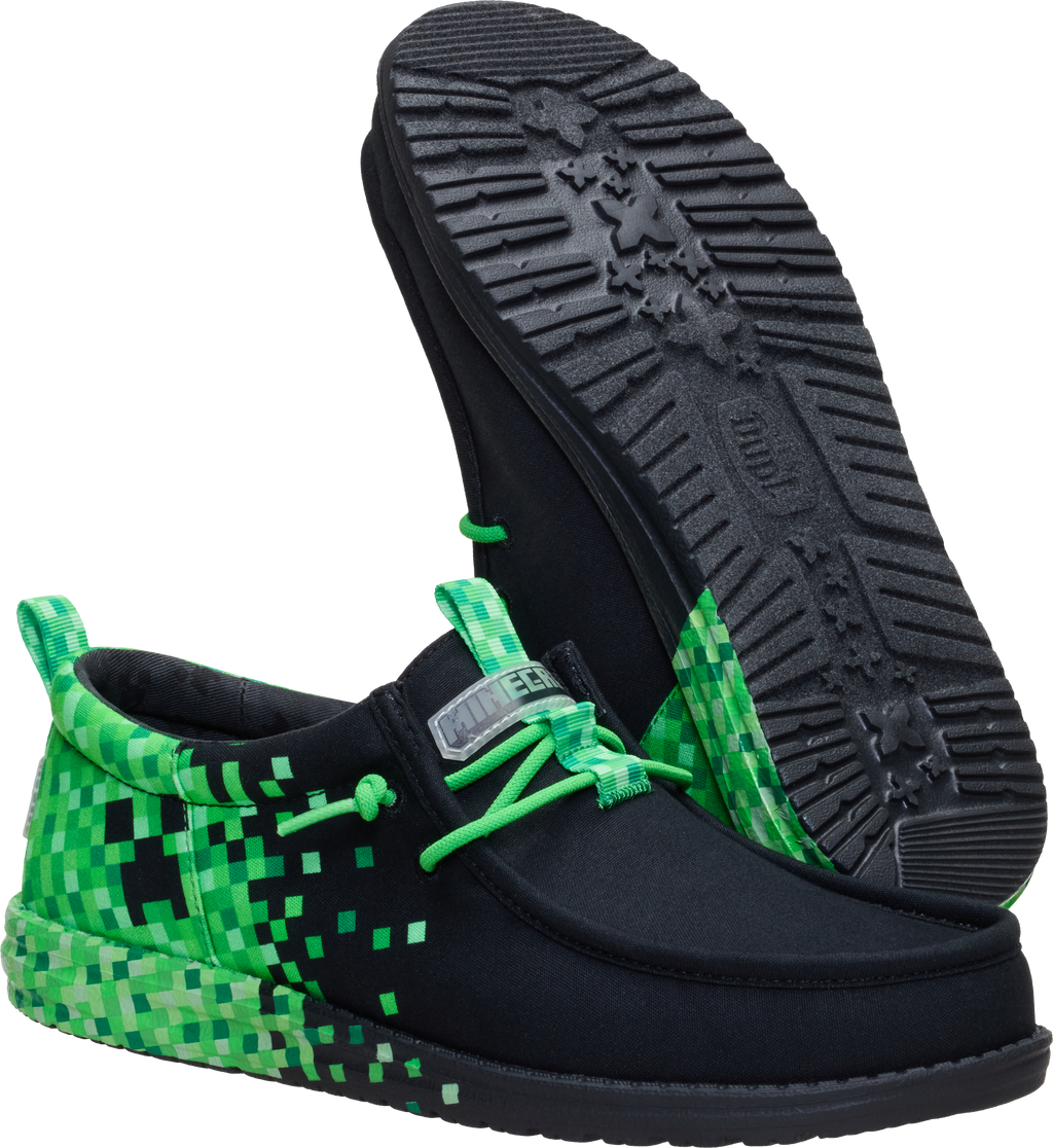 Minecraft X HEYDUDE Wally Funk Creeper