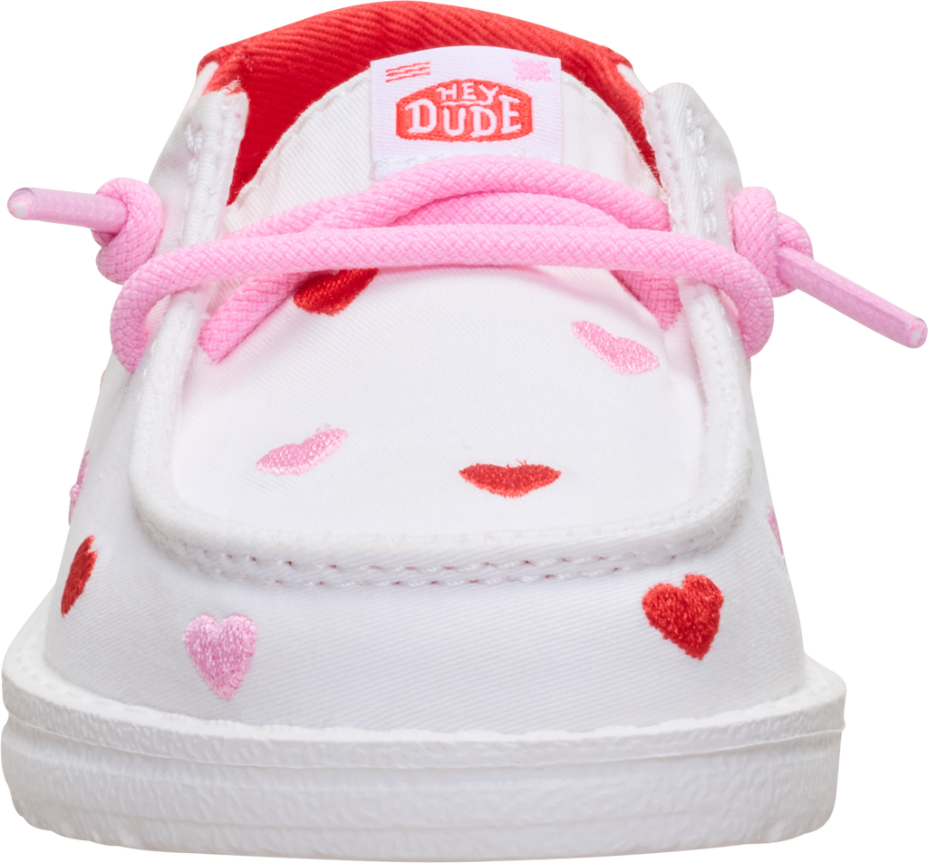 Wendy Toddler Embroidered Hearts